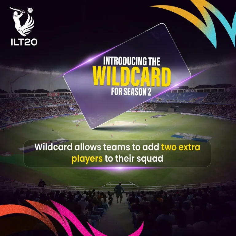 ILT20 Season 2: introduced Wildcard and Super-Sub